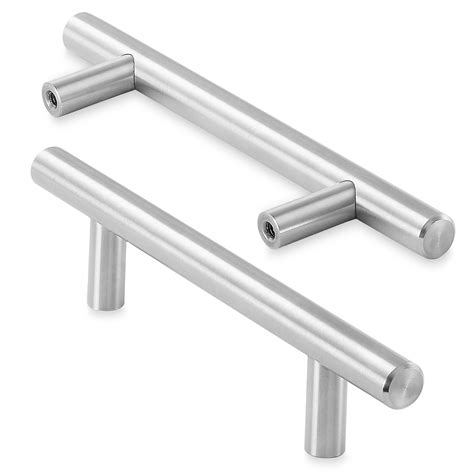 kitchen cabinet handles and hinges stainless steel|kitchen cabinet pulls 30 pack.